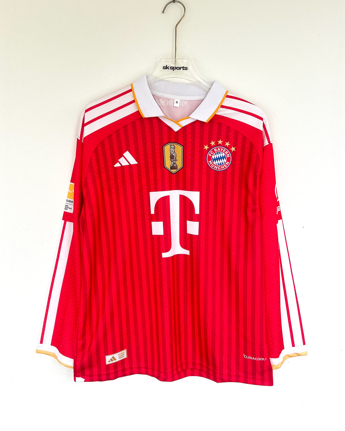 BAYERN MUNICH 2026-27 HOME KIT OVERSIZED COLLAR FULLSLEEVES
