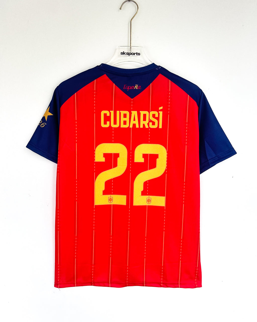 CUBARSI SPAIN WORLD CUP 26 WINNERS 2 STAR HOME KIT.
