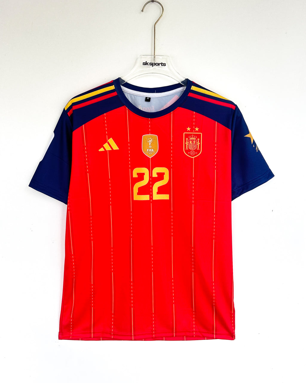 CUBARSI SPAIN WORLD CUP 26 WINNERS 2 STAR HOME KIT.