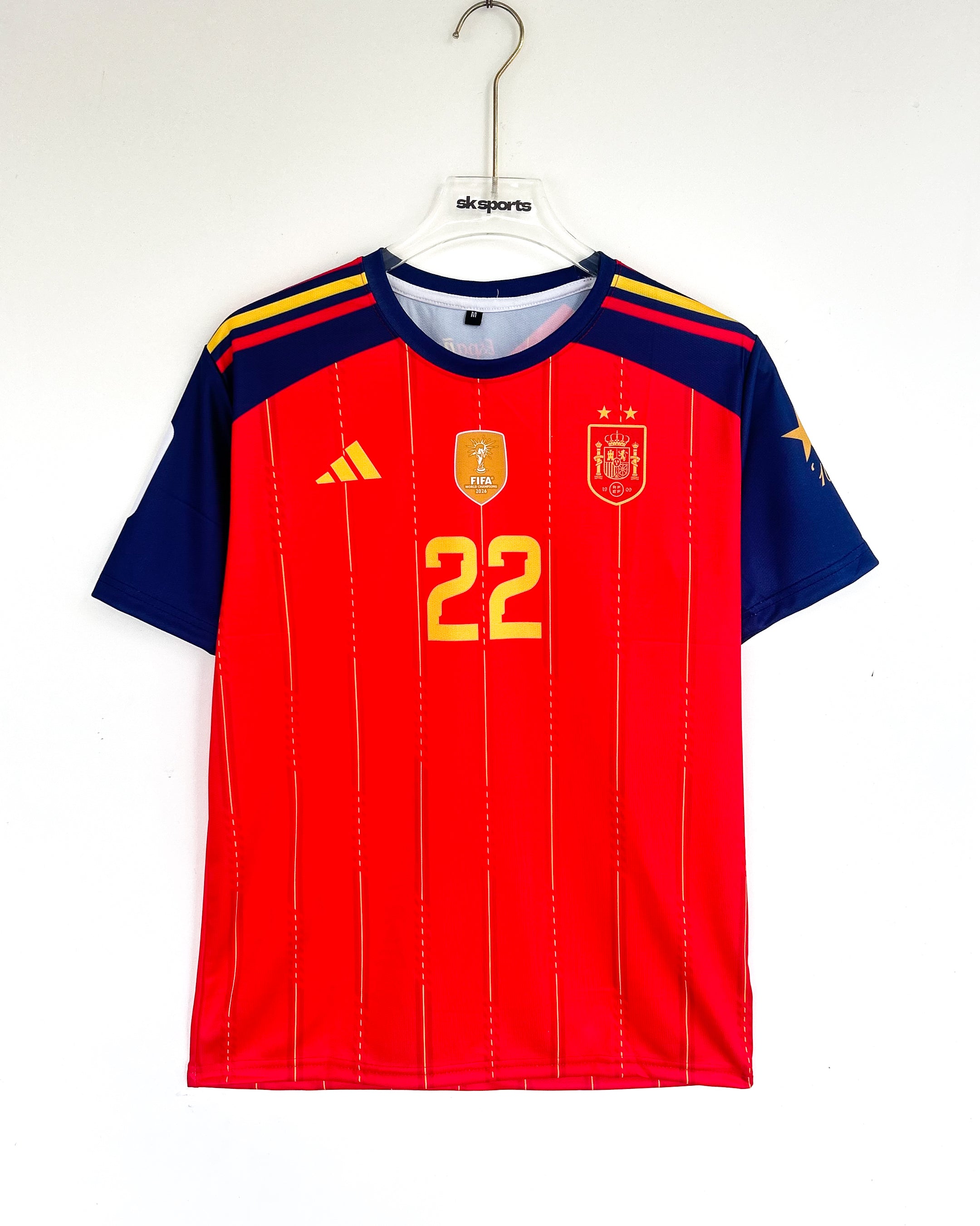 CUBARSI SPAIN WORLD CUP 26 WINNERS 2 STAR HOME KIT.