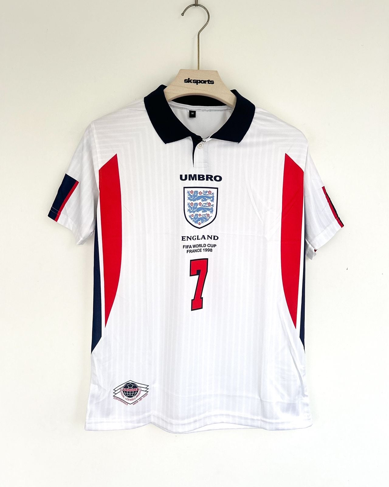 ENGLAND BECKHAM 1997-99 WORLD CUP