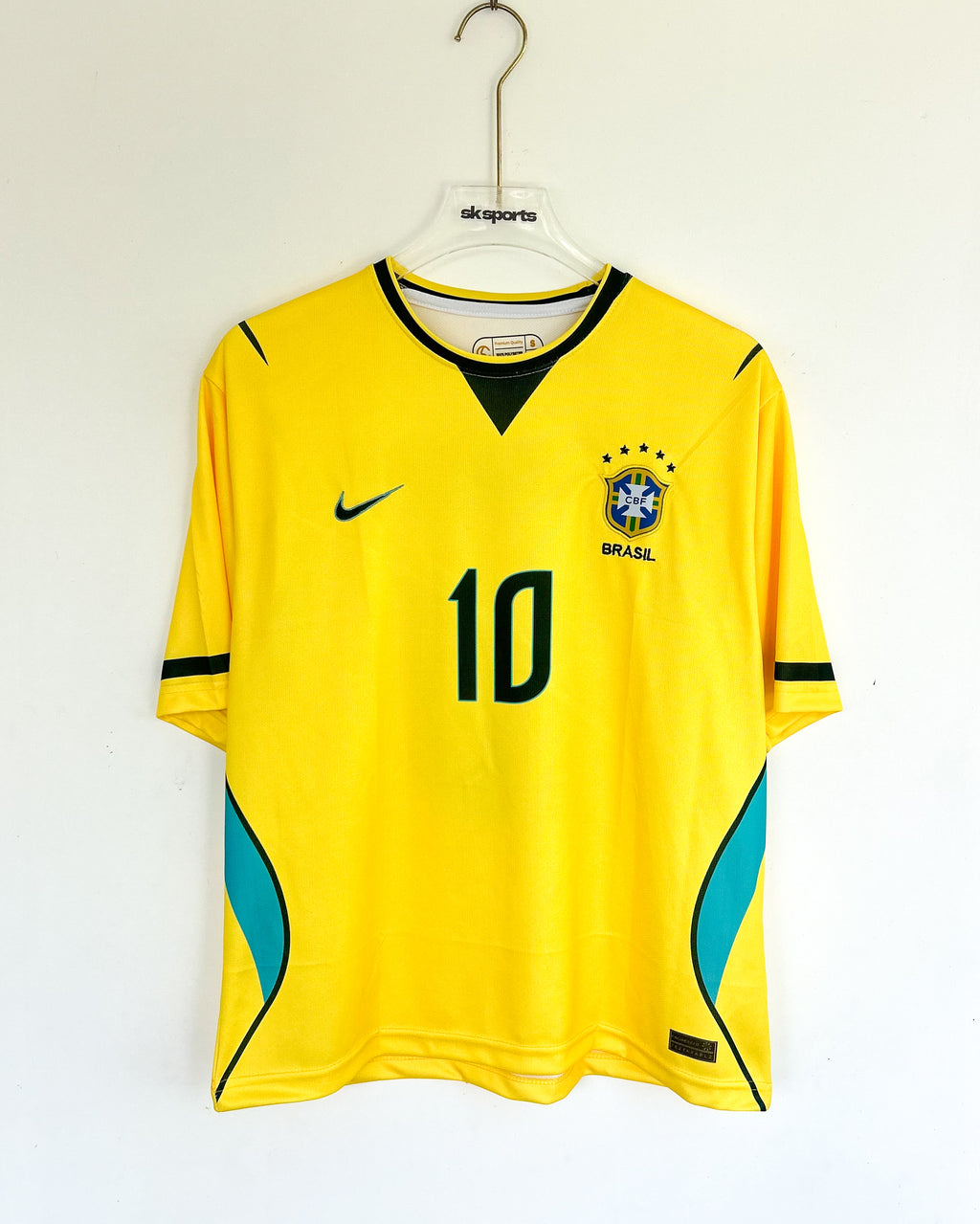 NEYMAR BRAZIL 2026 HOME KIT FIVESLEEVES EMBRODERY