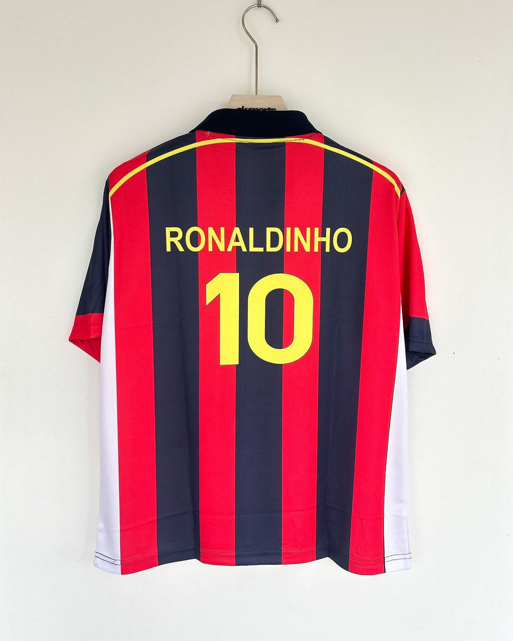 RONALDINHO FC BARCELONA RETRO FIVESLEEVES POLO