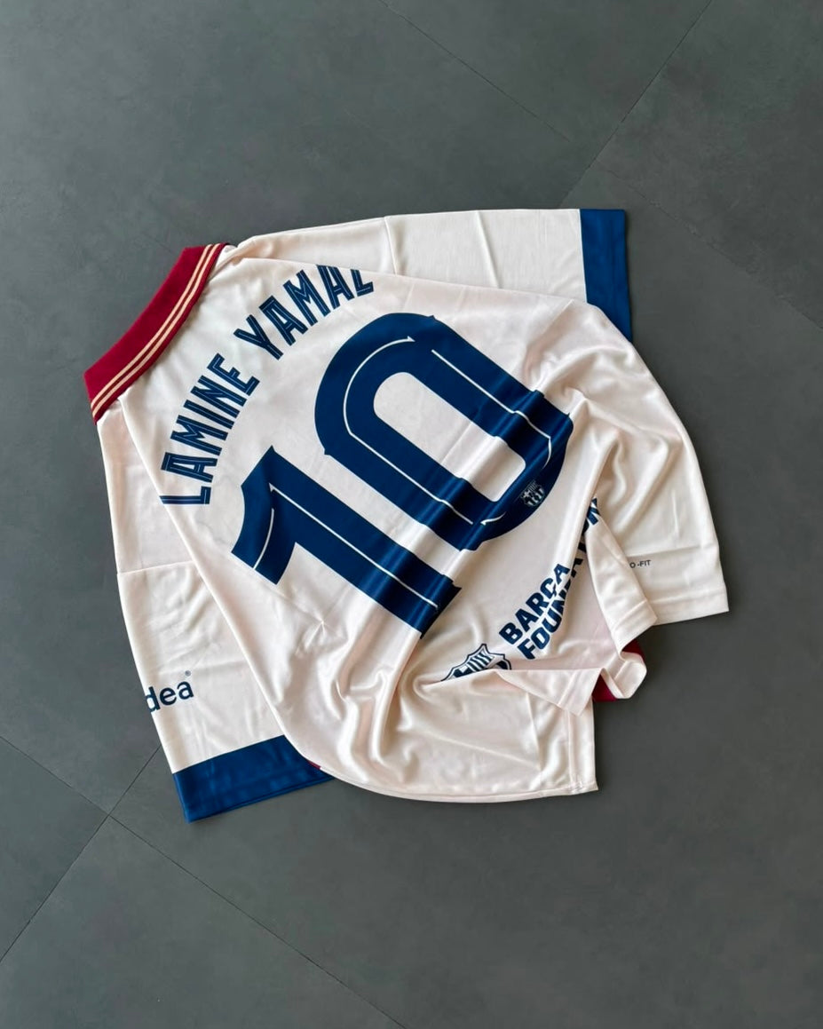 LAMINE YAMAL 2026-27 THIRD KIT FIVESLEEVES EMBROIDERY
