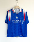 ZIDANE FRANCE 1996 HOME RETRO FIVESLEEVES POLO