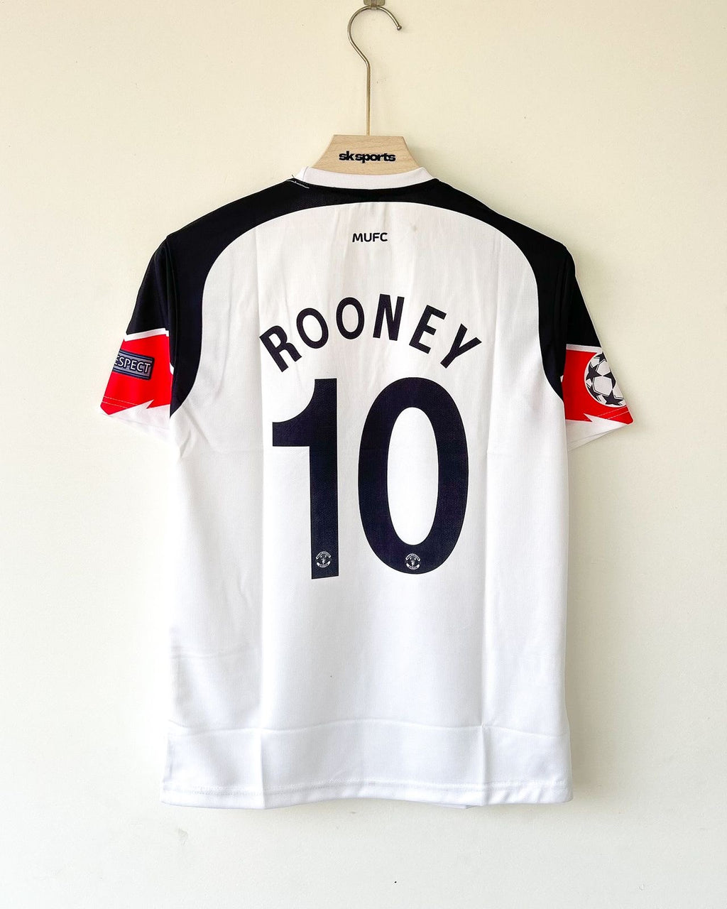 ROONEY MAN UNITED 2010/11 AWAY KIT HAlf SLEEVES