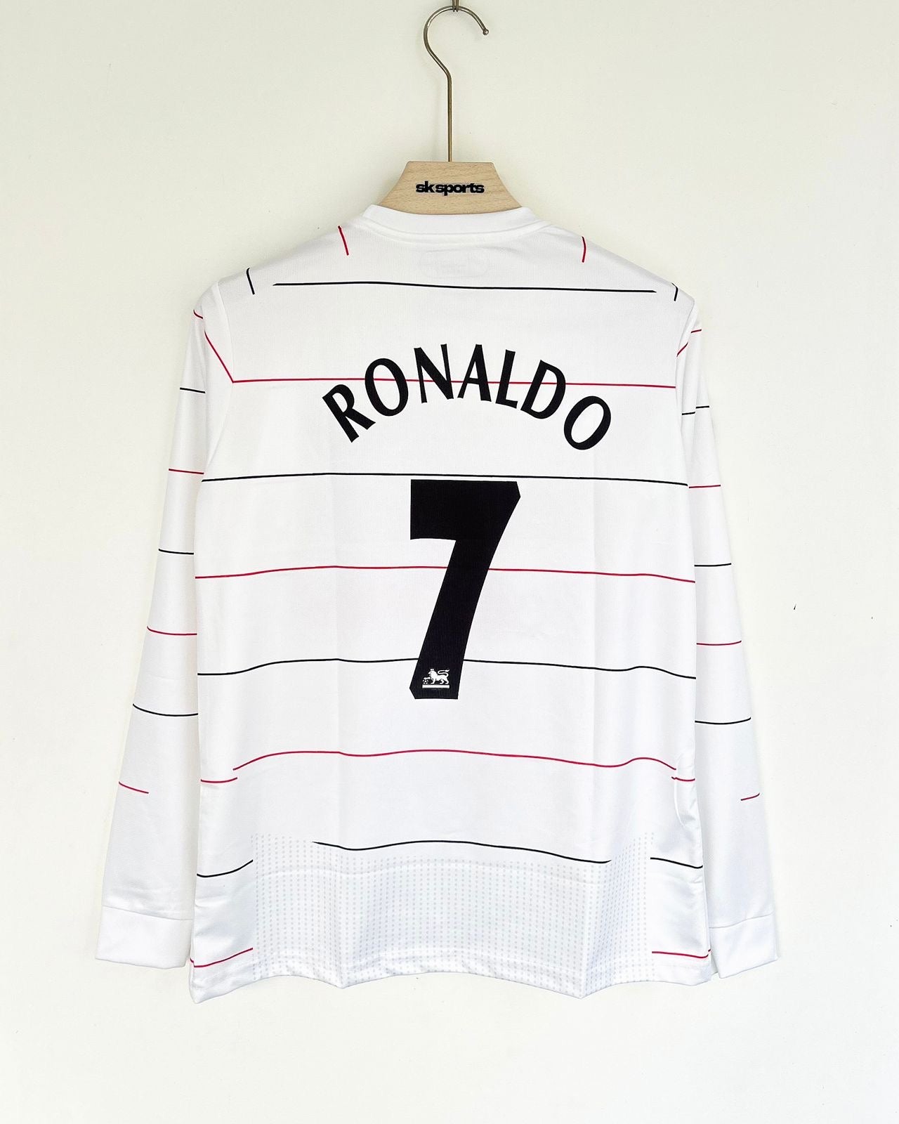 MANCHESTER UNITED RETRO 2005-06 THIRD KIT RONALDO FULL SLEEVES EMBRODERY