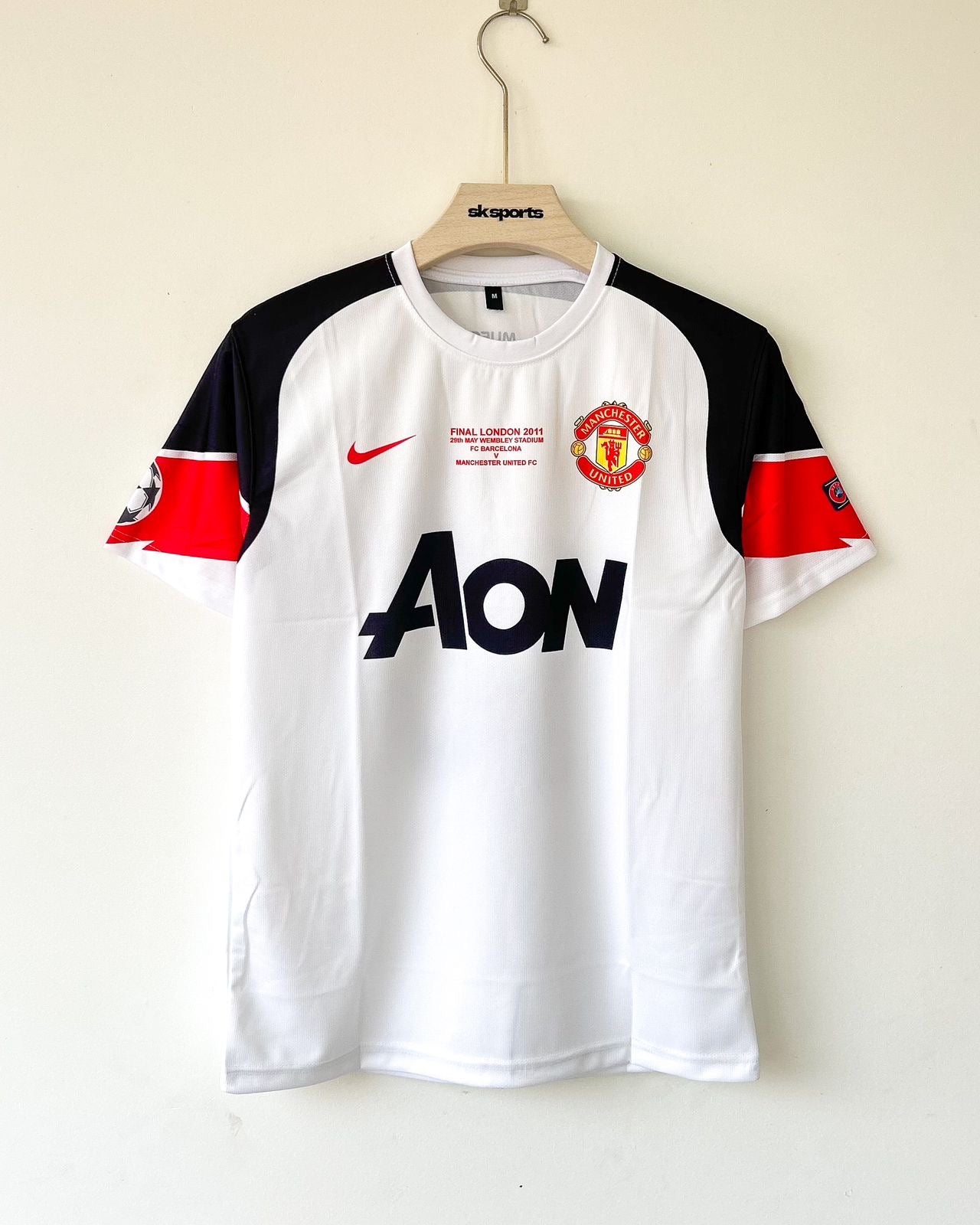 ROONEY MAN UNITED 2010/11 AWAY KIT HAlf SLEEVES