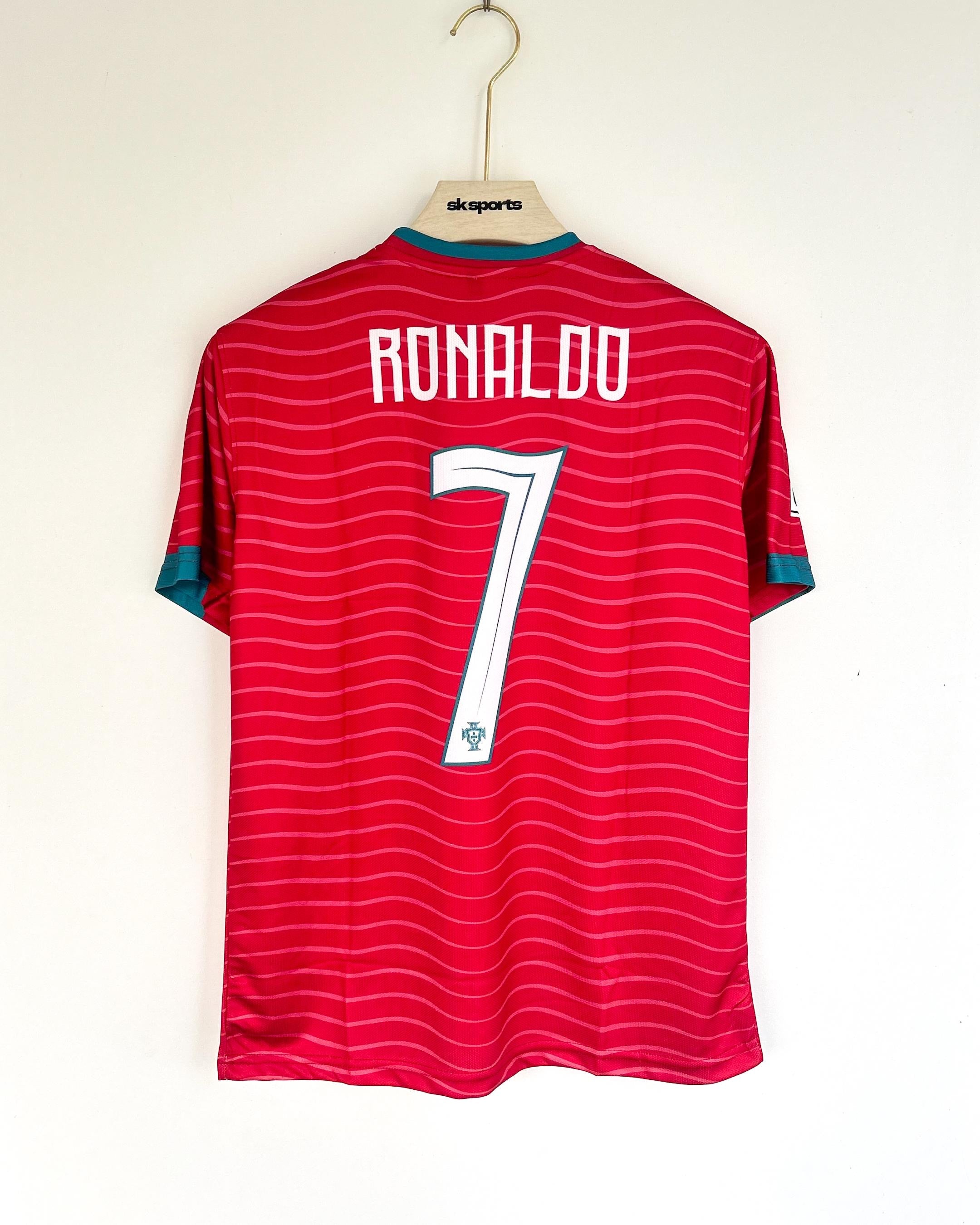RONALDO PORTUGAL 2026 WORLD CUP HOME KIT EMBROIDERY