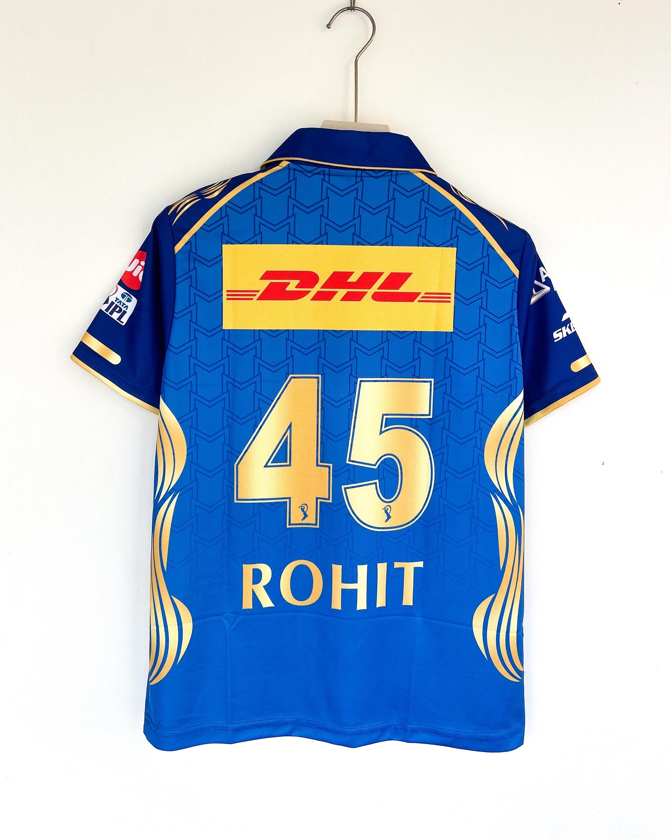 MUMBAI INDIANS 2026 KIT EMBROIDERY ZIP POLO