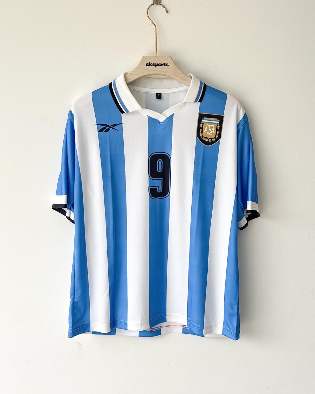ARGENTINA 1999-2000 HOME KIT RETRO FIVESLEEVES