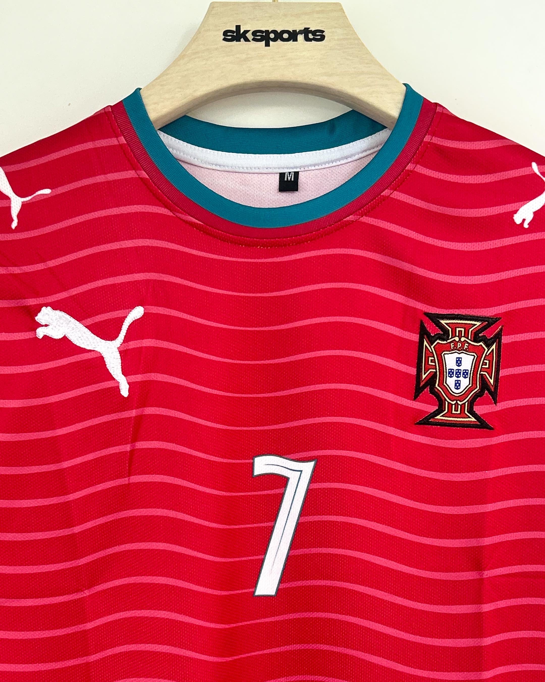 RONALDO PORTUGAL 2026 WORLD CUP HOME KIT EMBROIDERY