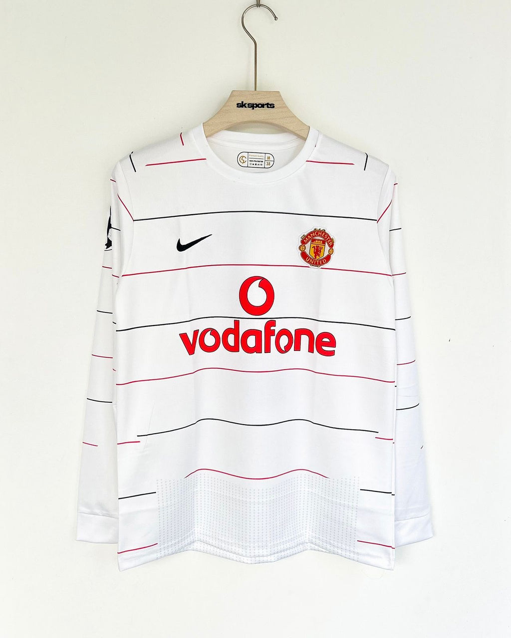 MANCHESTER UNITED RETRO 2005-06 THIRD KIT RONALDO FULL SLEEVES EMBRODERY