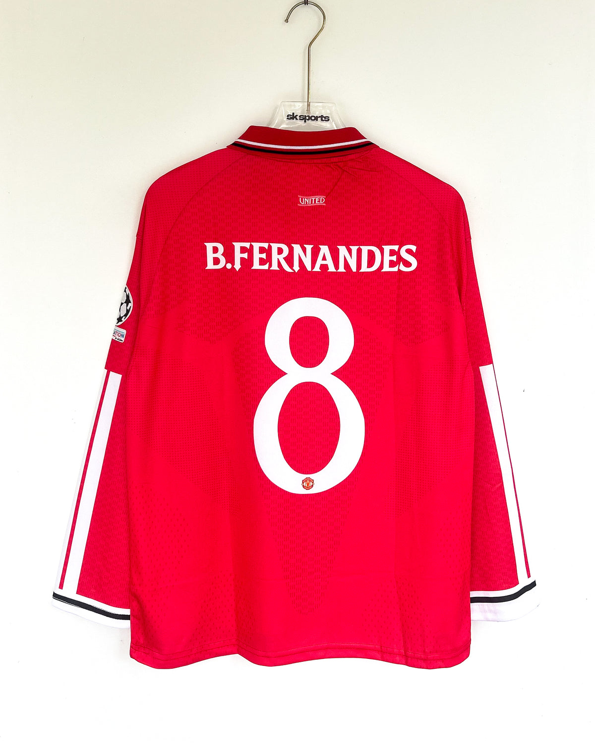 MAN UNITED 2026-27 HOME KIT OVERSIZED COLLAR FULLSLEEVES