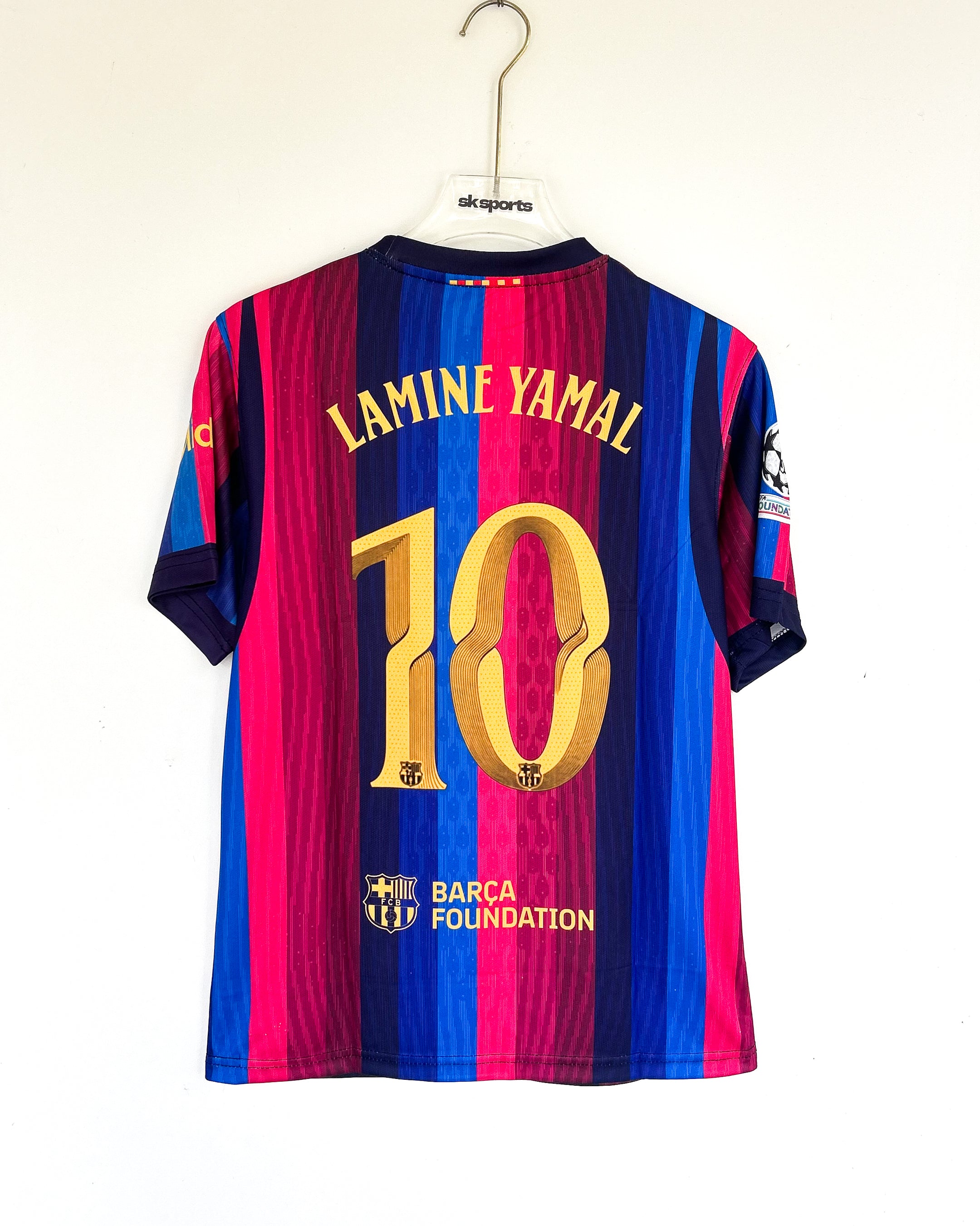LAMINE YAMAL BARCELONA 2026-27 HOME KIT