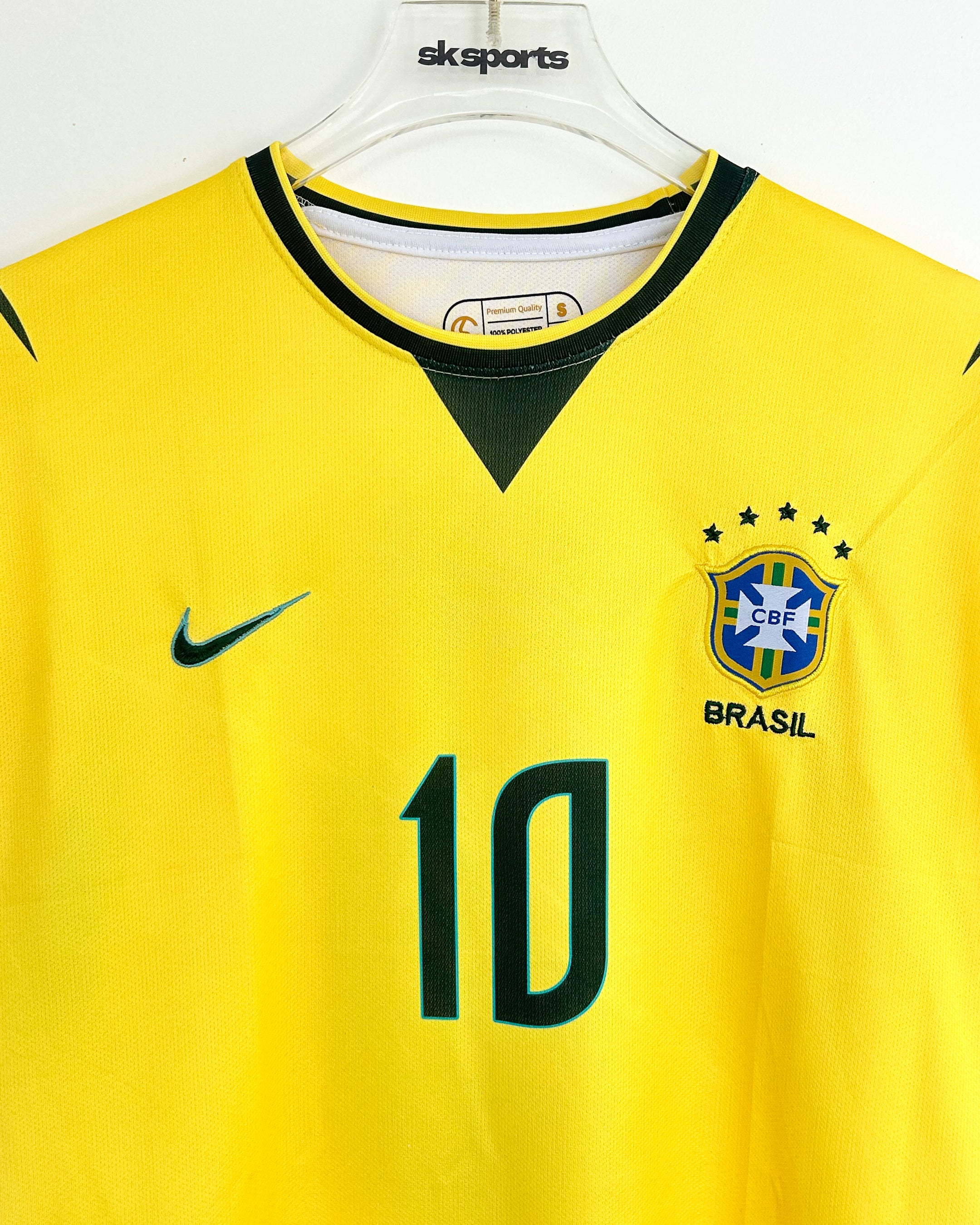 NEYMAR BRAZIL 2026 HOME KIT FIVESLEEVES EMBRODERY