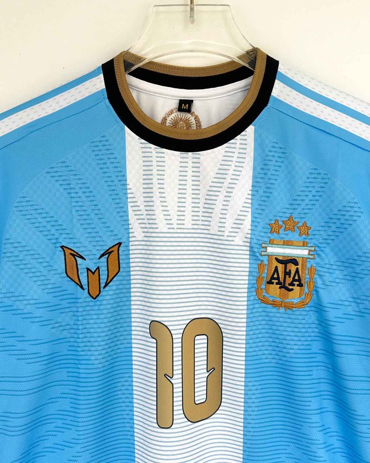 ARGENTINA 2026 MESSI FAREWELL KIT EMBROIDERY PREMIUM