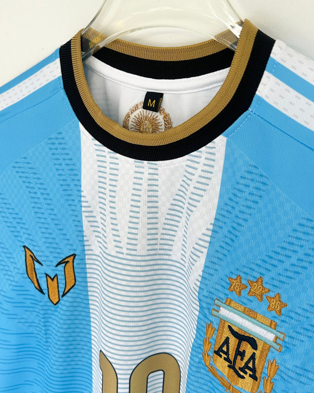 ARGENTINA 2026 MESSI FAREWELL KIT EMBROIDERY PREMIUM