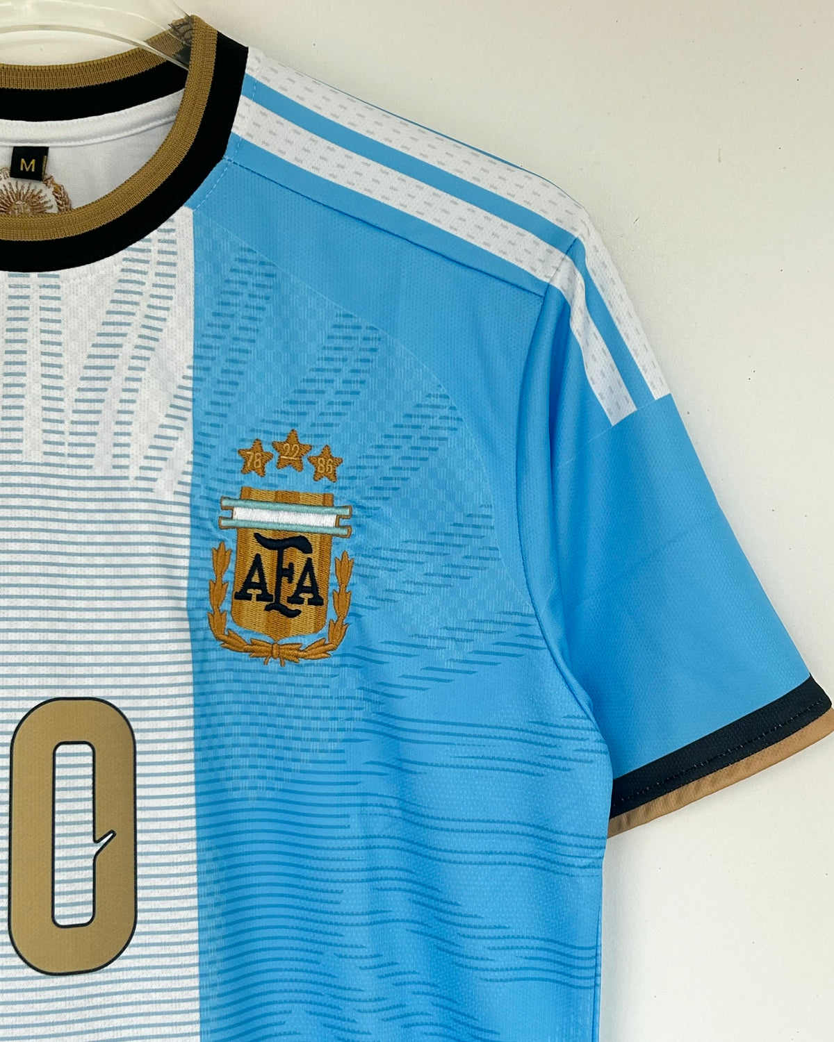ARGENTINA 2026 MESSI FAREWELL KIT EMBROIDERY PREMIUM