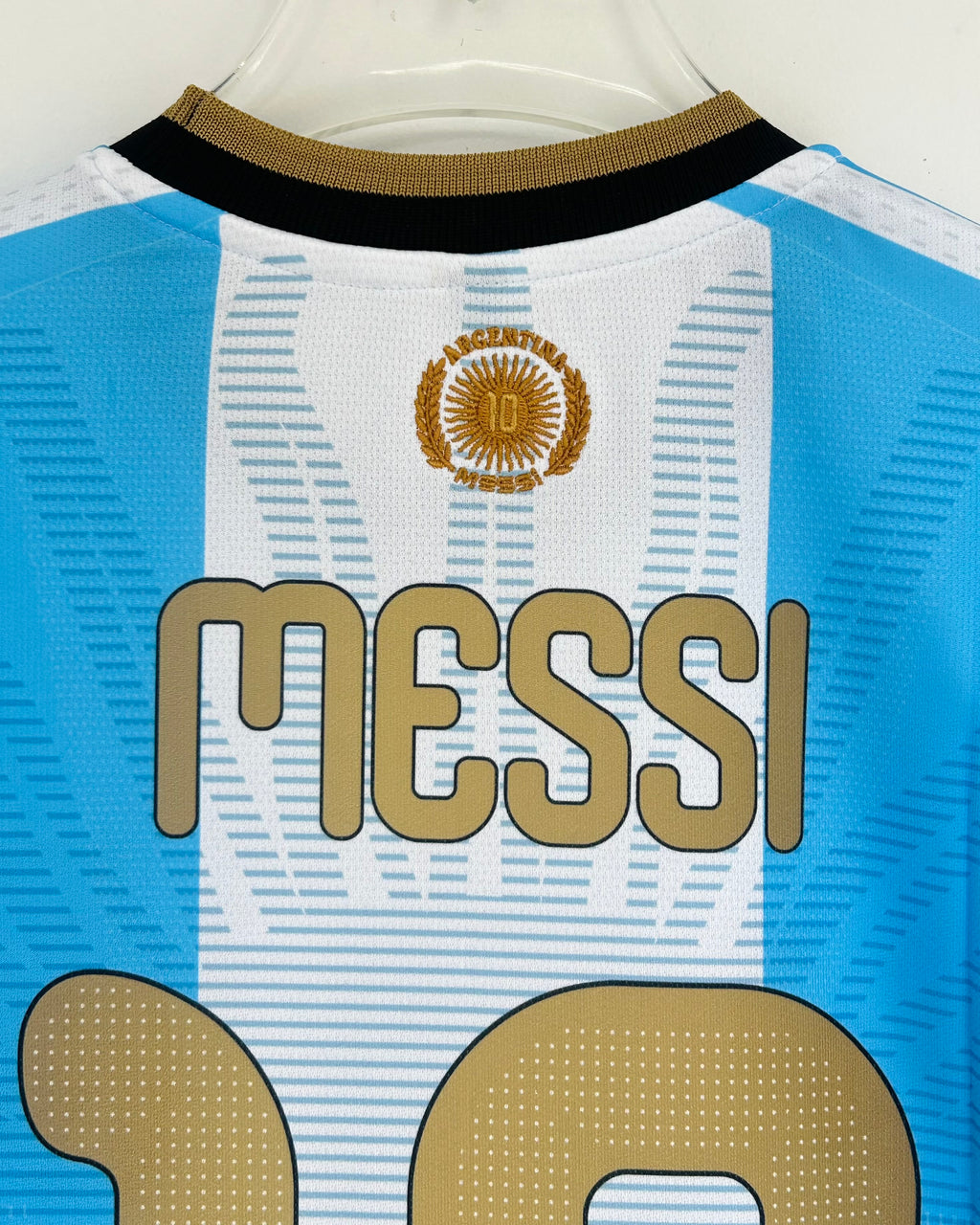 ARGENTINA 2026 MESSI FAREWELL KIT EMBROIDERY PREMIUM