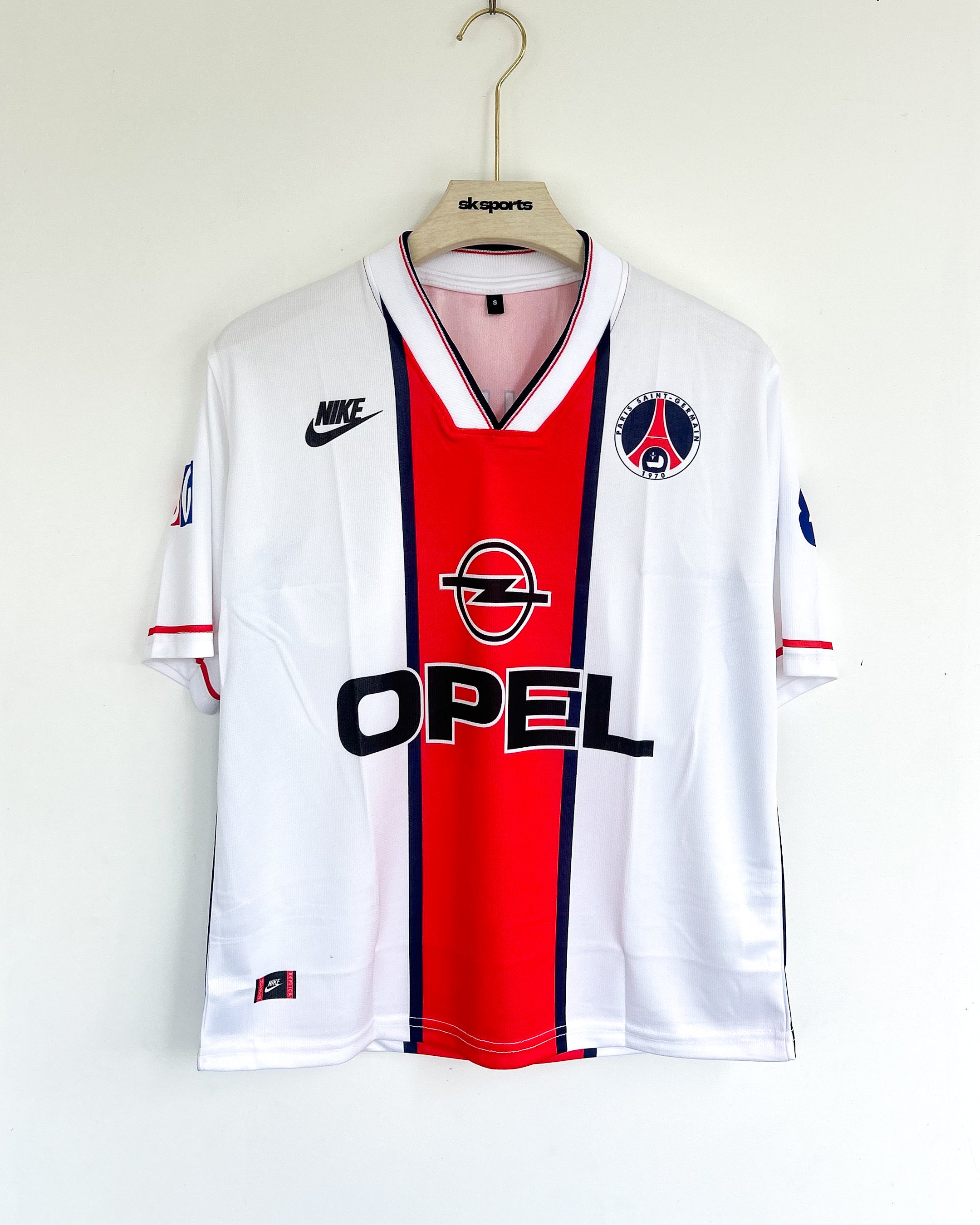 RONALDINHO PARIS SAINT 1997-1998 AWAY KIT FIVSLEEVES