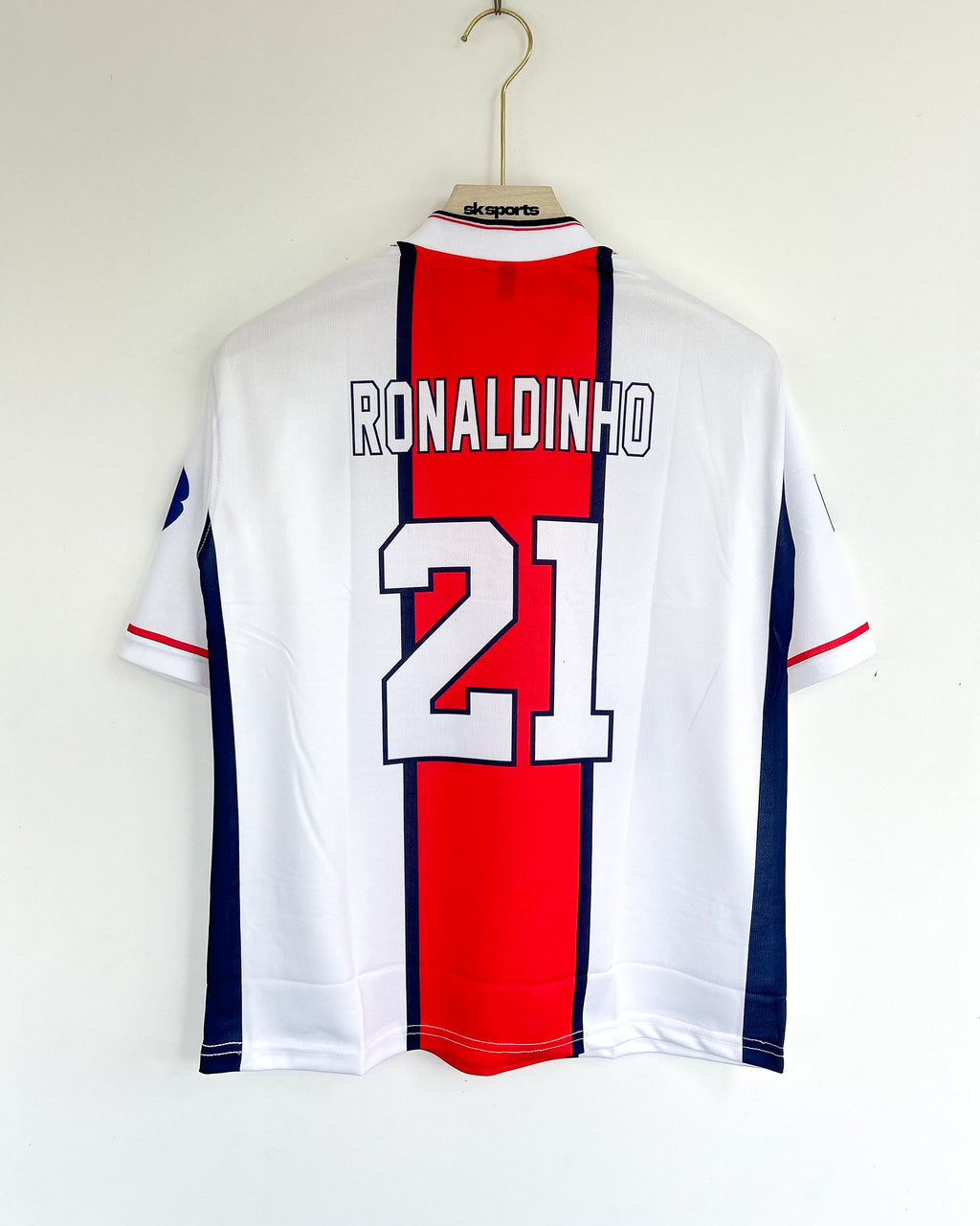 RONALDINHO PARIS SAINT 1997-1998 AWAY KIT FIVSLEEVES
