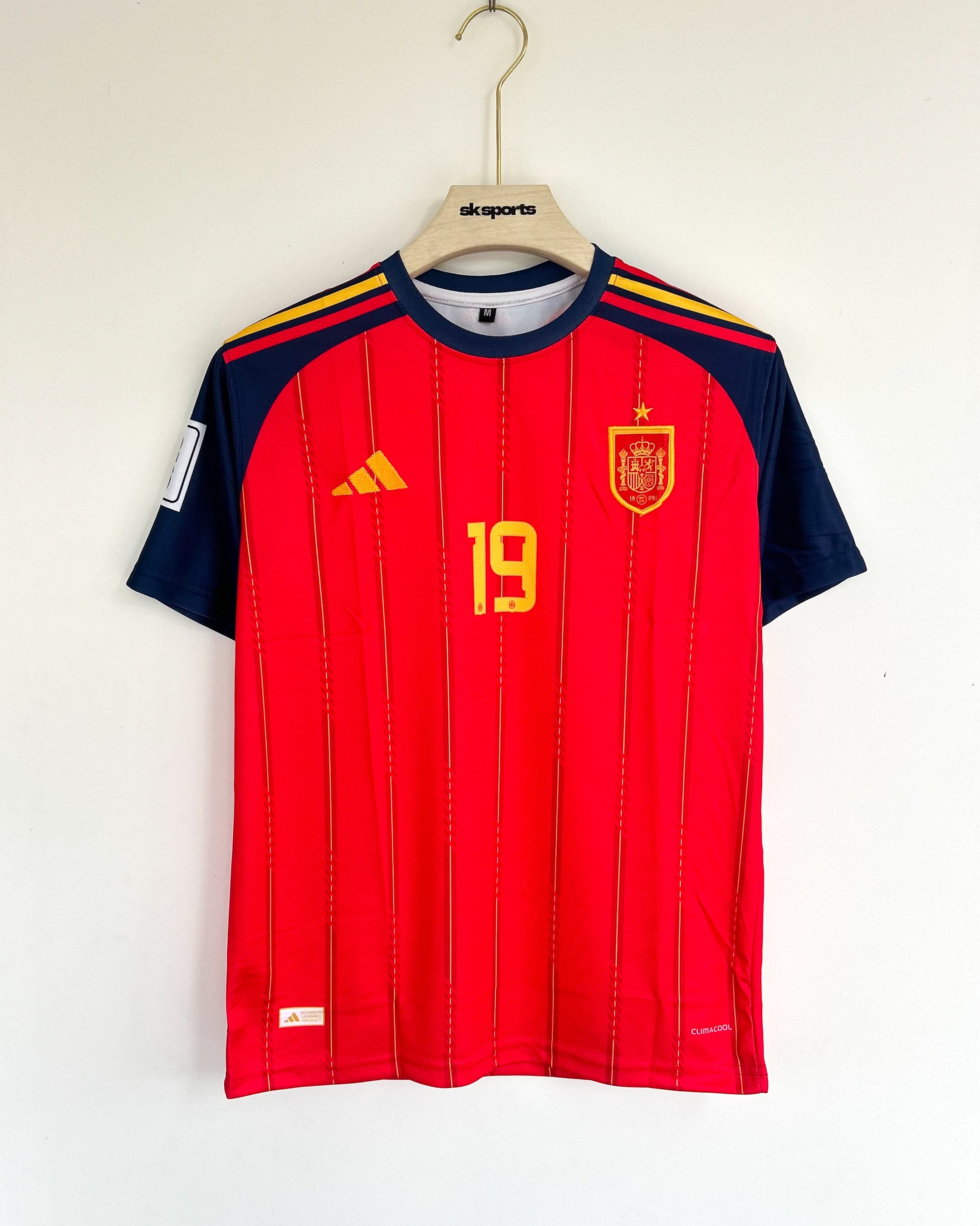 LAMINE YAMAL SPAIN 2026 WC HOME KIT EMBROIDERY