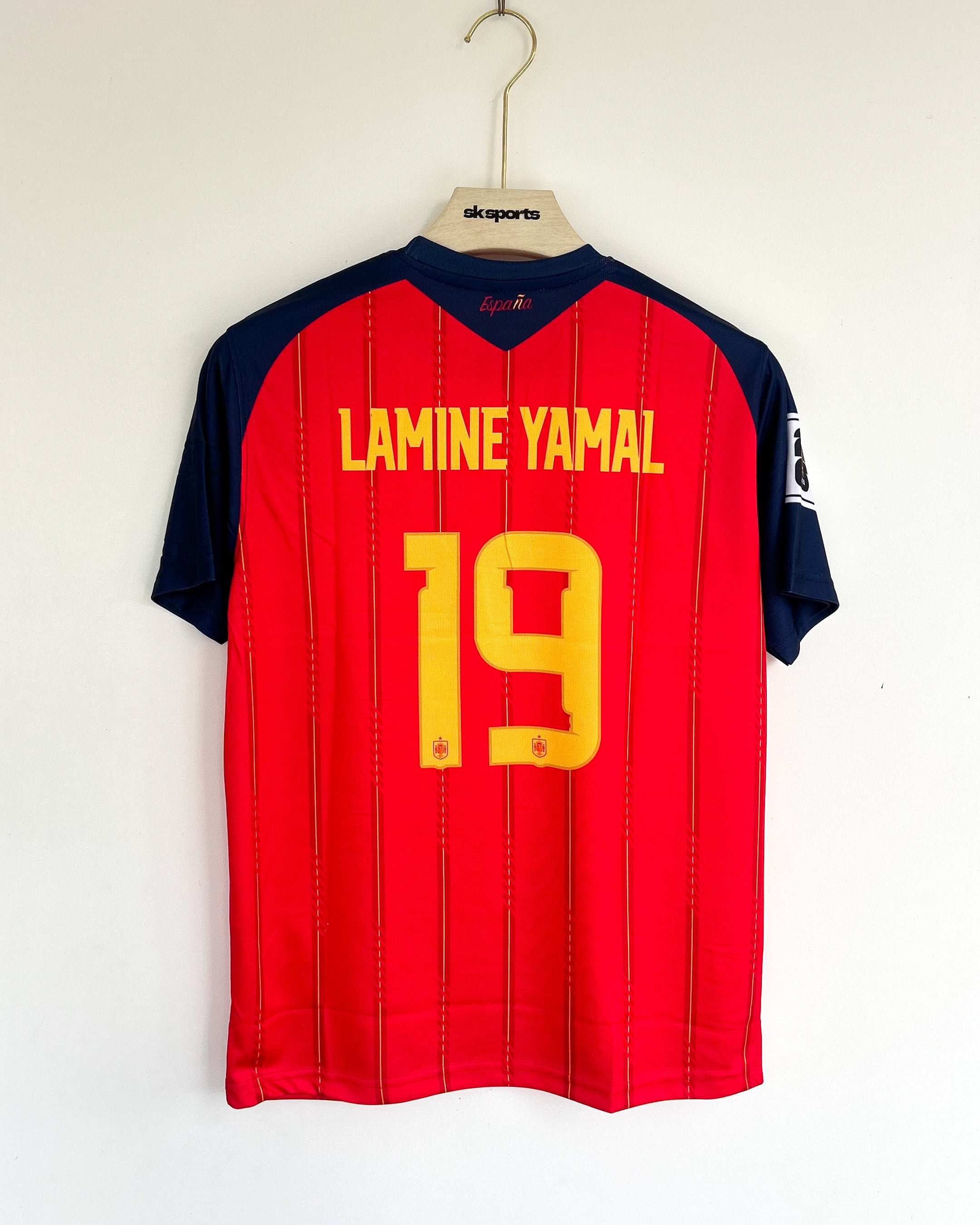 LAMINE YAMAL SPAIN 2026 WC HOME KIT EMBROIDERY