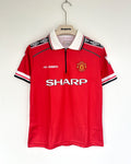 MANCHESTER UNITED 1999 DAVID BECKHAM HALF SLEEVE EMBROIDERY ZIP