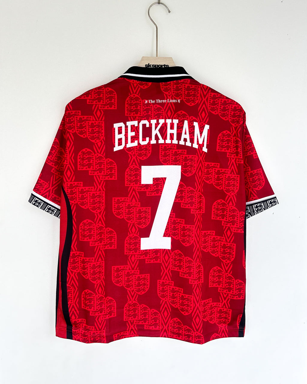 ENGLAND BECKHAM RETRO FIVESLEEVES POLO