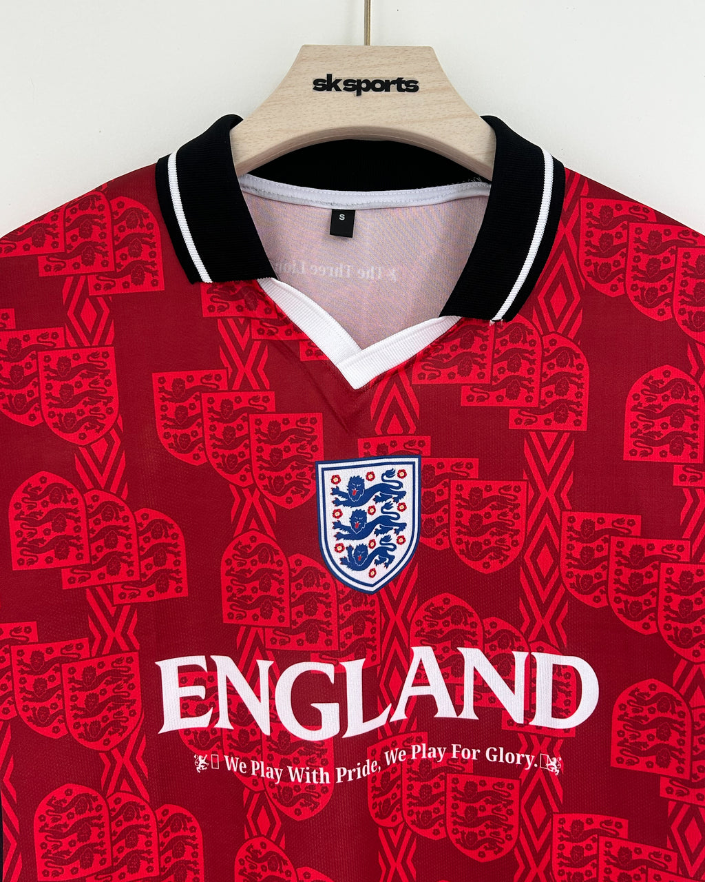 ENGLAND BECKHAM RETRO FIVESLEEVES POLO