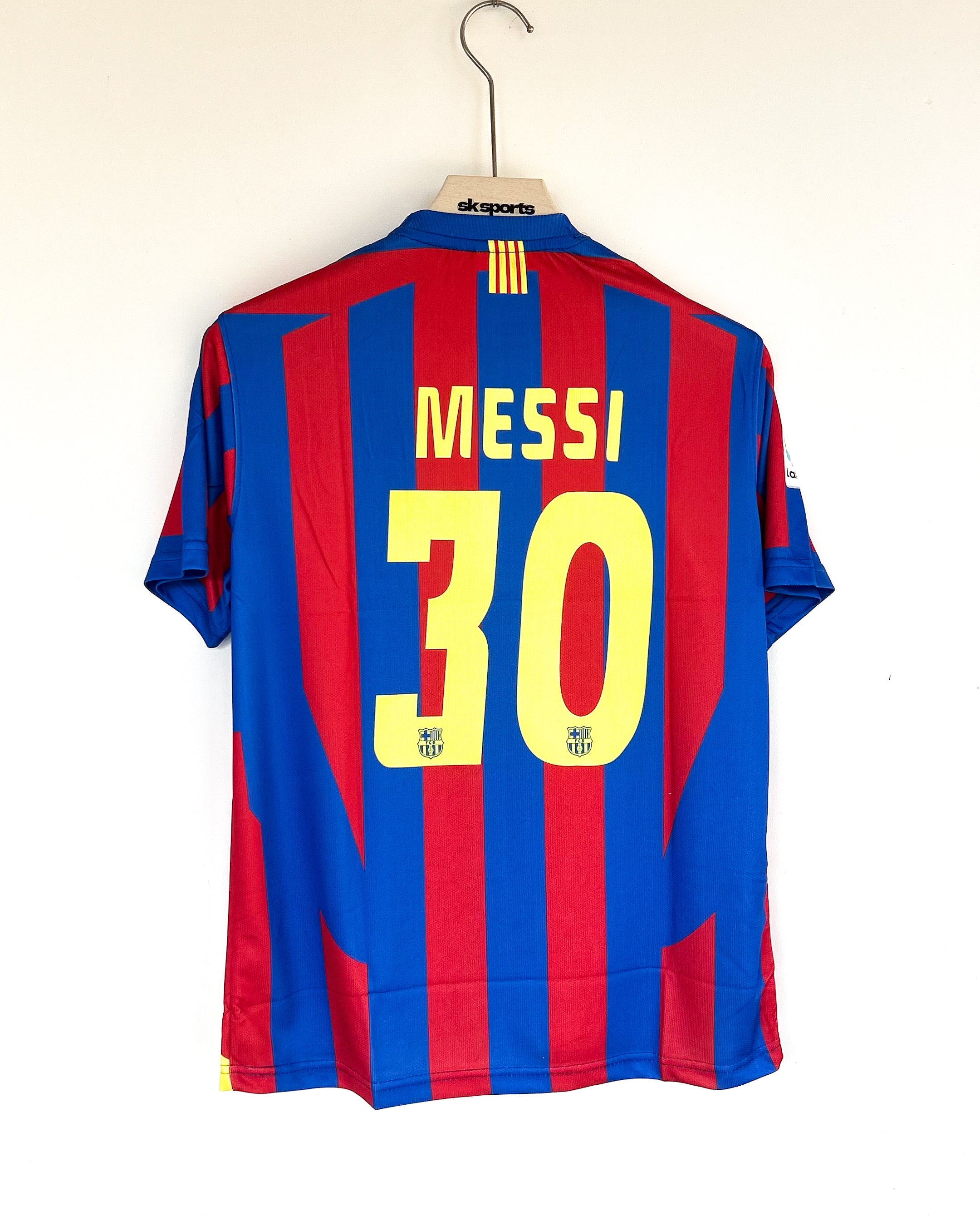 MESSI BARCELONA HOME KIT 2005-06 SEASON EMBROIDERY
