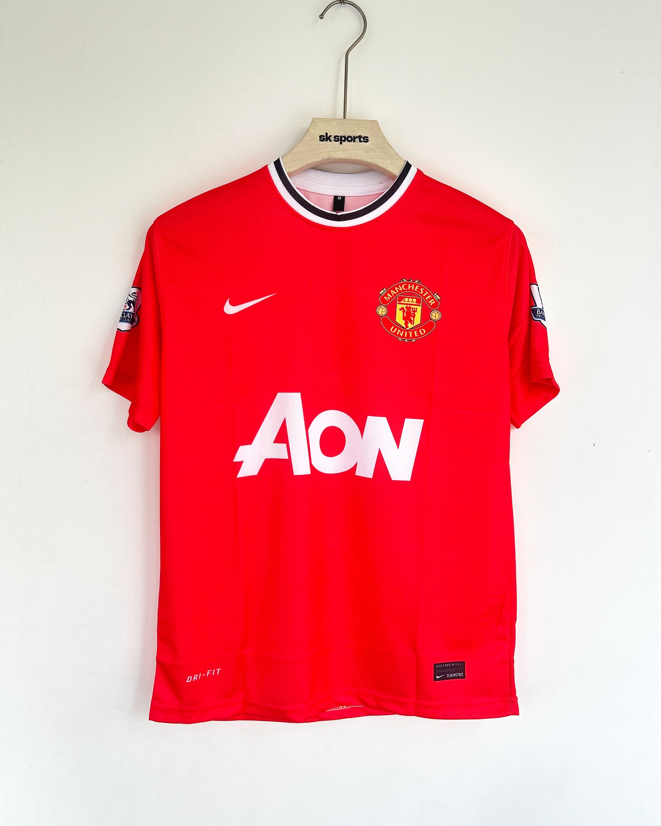 NANI MAN UNITED 2011-12 HOME KIT RETRO NOTMAL SLEEVES