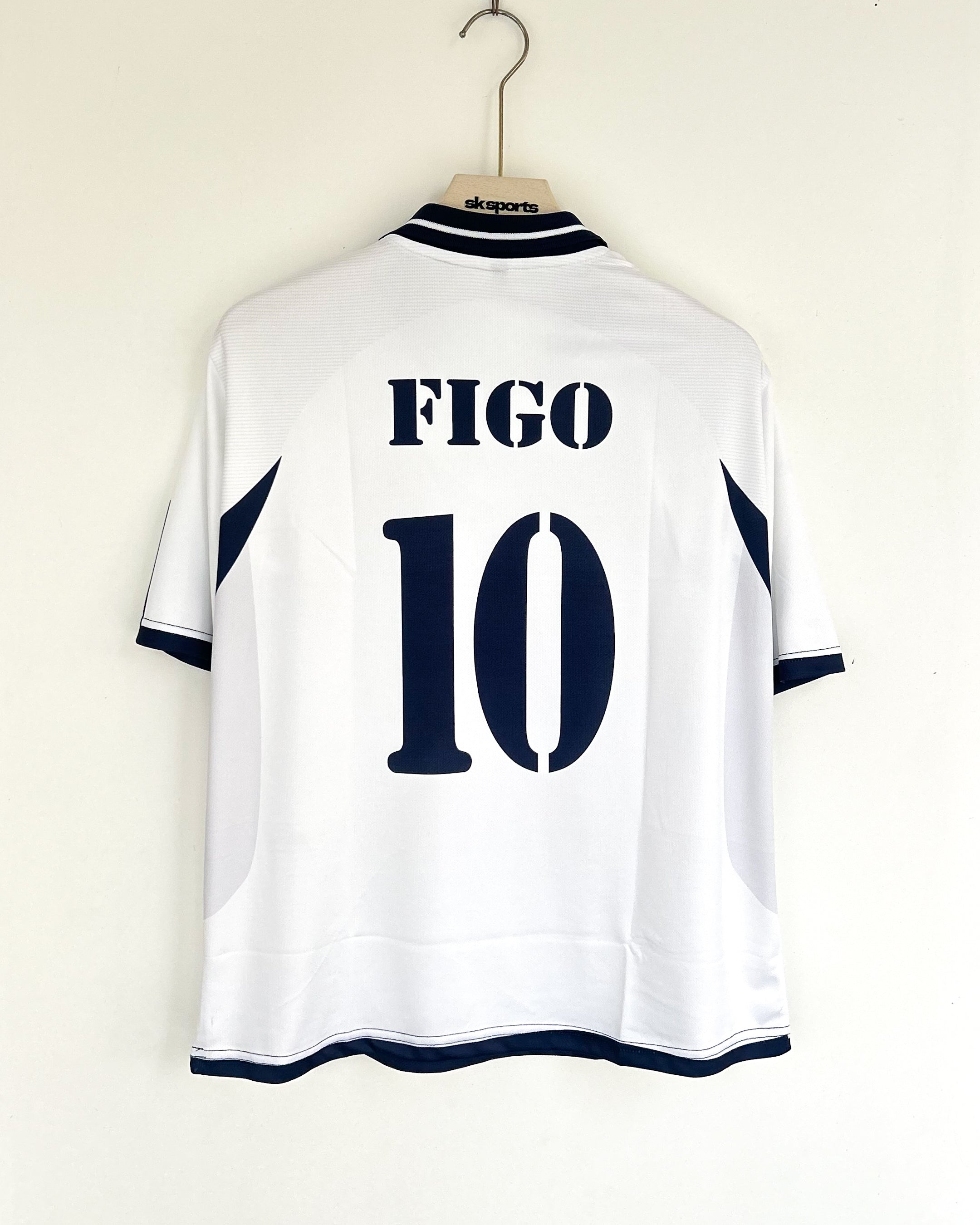 REAL MADRID 2000-01 HOME KIT FIVESLEEVES POLO