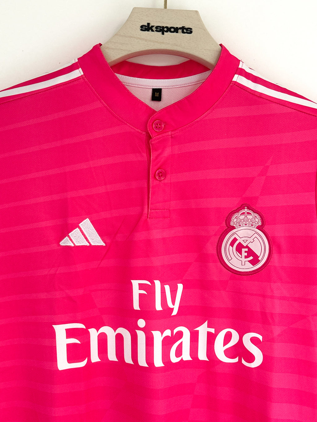 REAL MADRID 2014-15 AWAY KIT EMBROIDERY