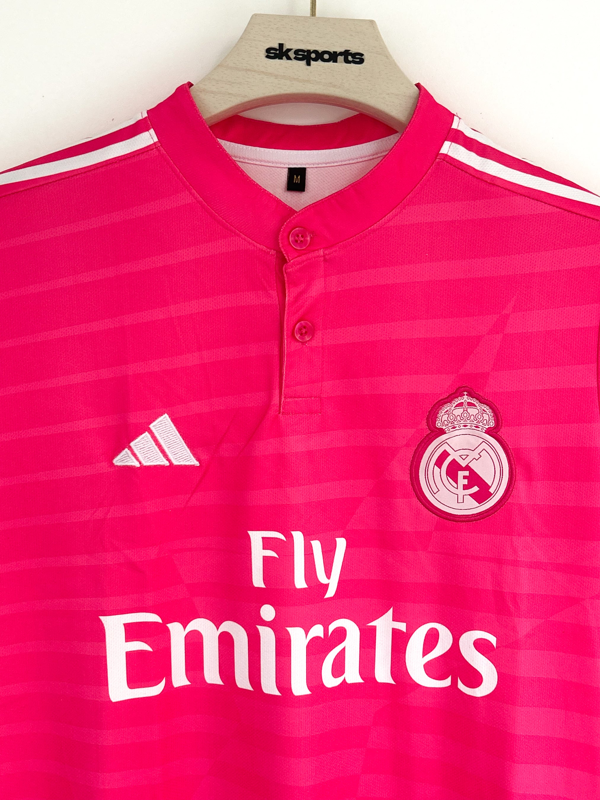 REAL MADRID 2014-15 AWAY KIT EMBROIDERY