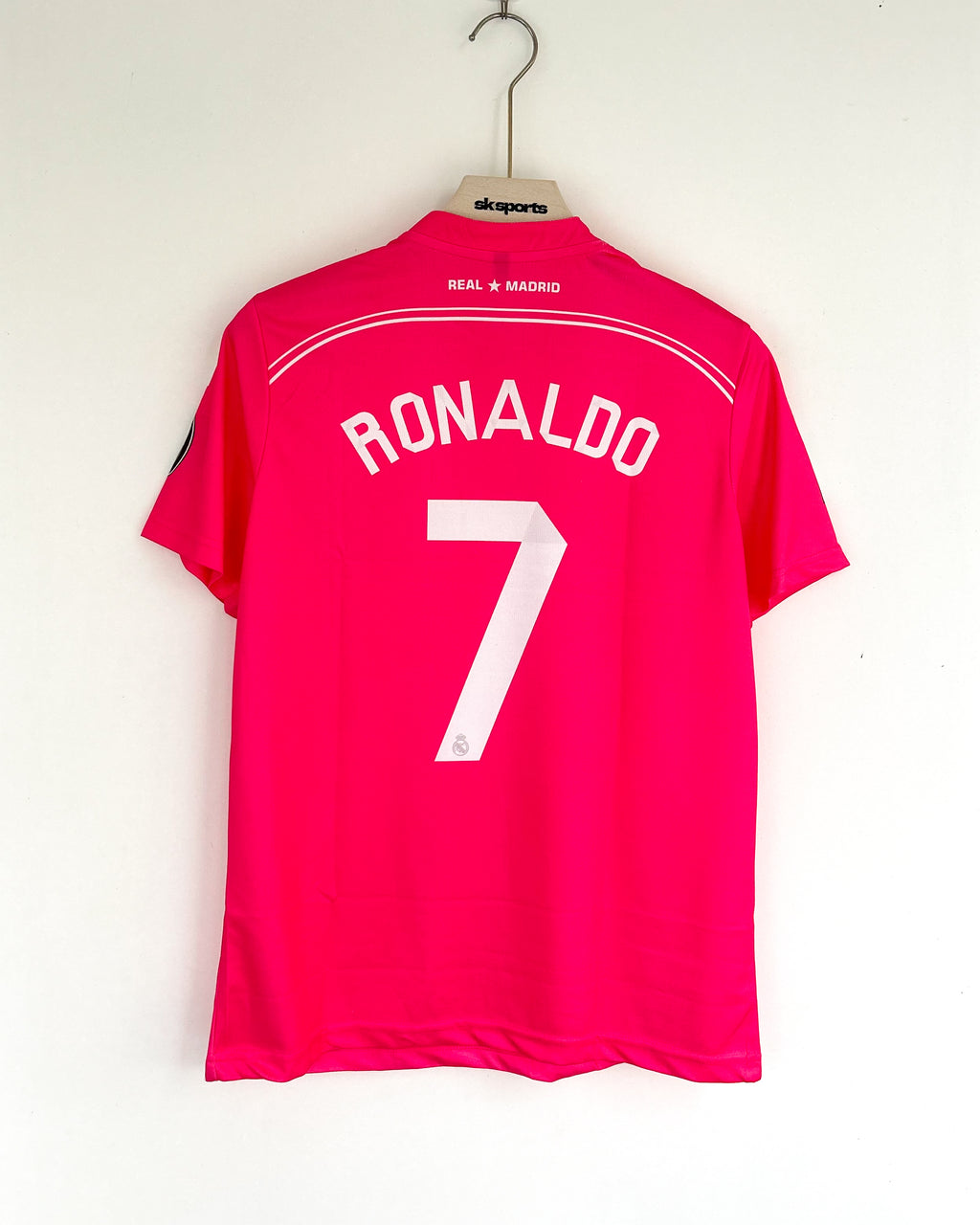REAL MADRID 2014-15 AWAY KIT EMBROIDERY