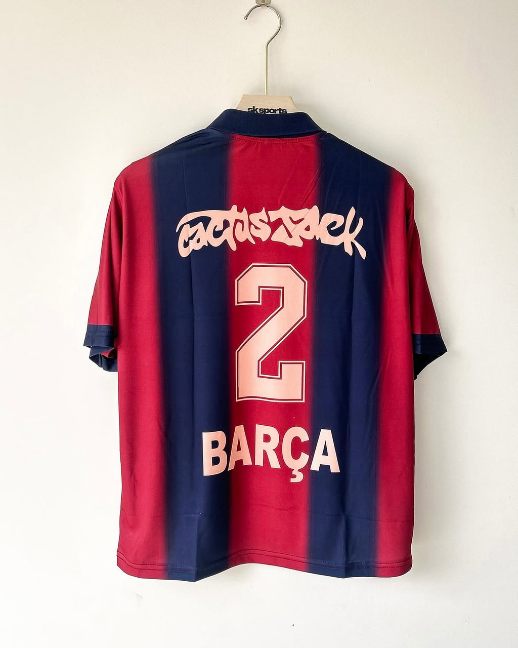 BARCELONA X TRAVIS SCOTT SPECIAL EDITION FIVESLEEVE POLO