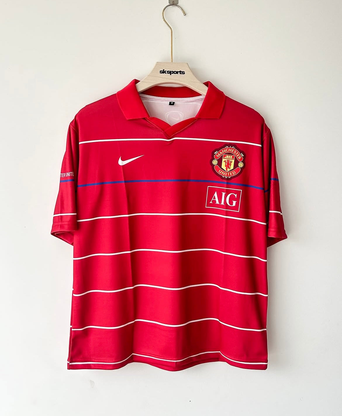 Manchester United 2008-09 Nike Polo kit Fivesleeves Polo