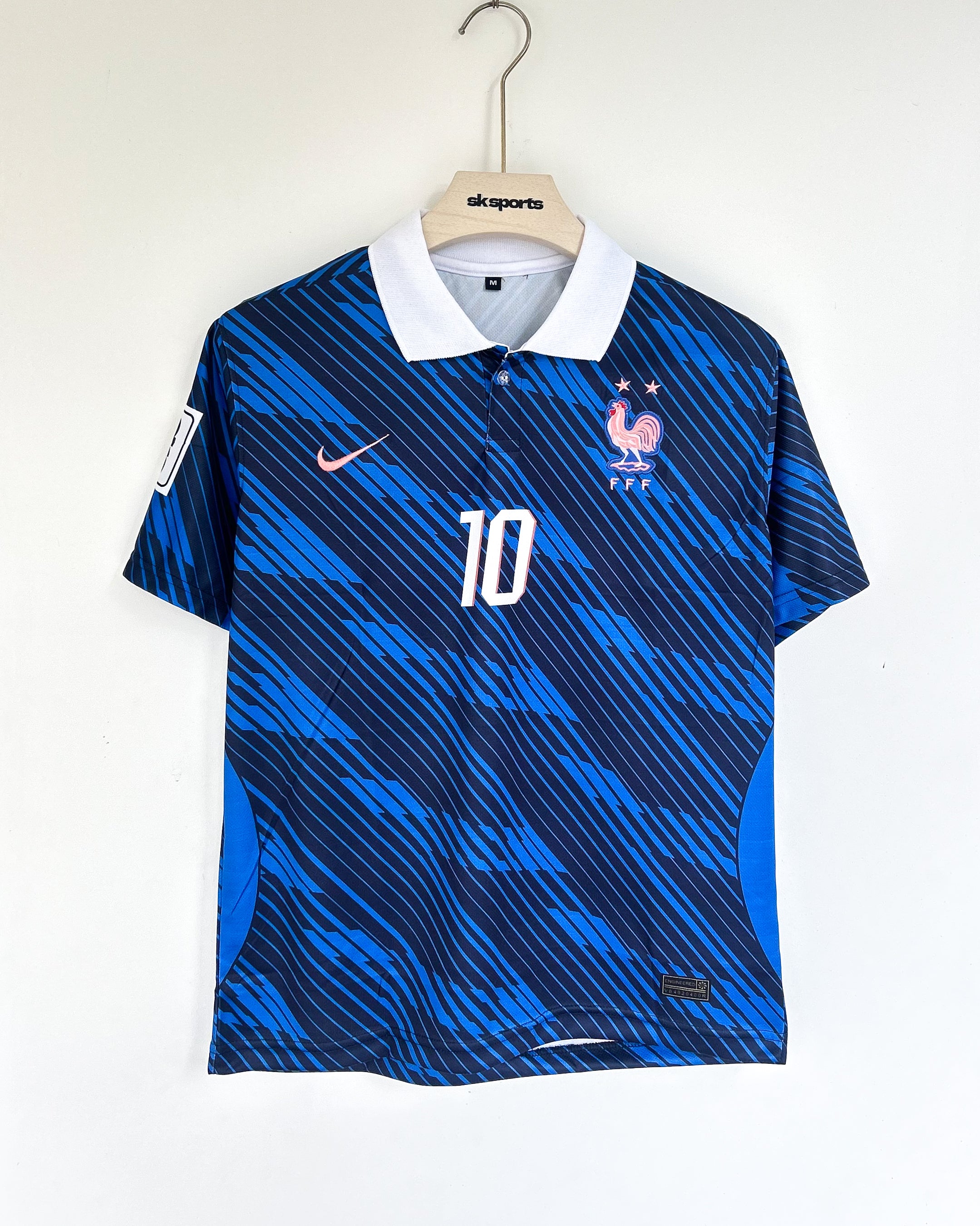 MBAPPE FRANCE WC HOME KIT EMBROIDERY