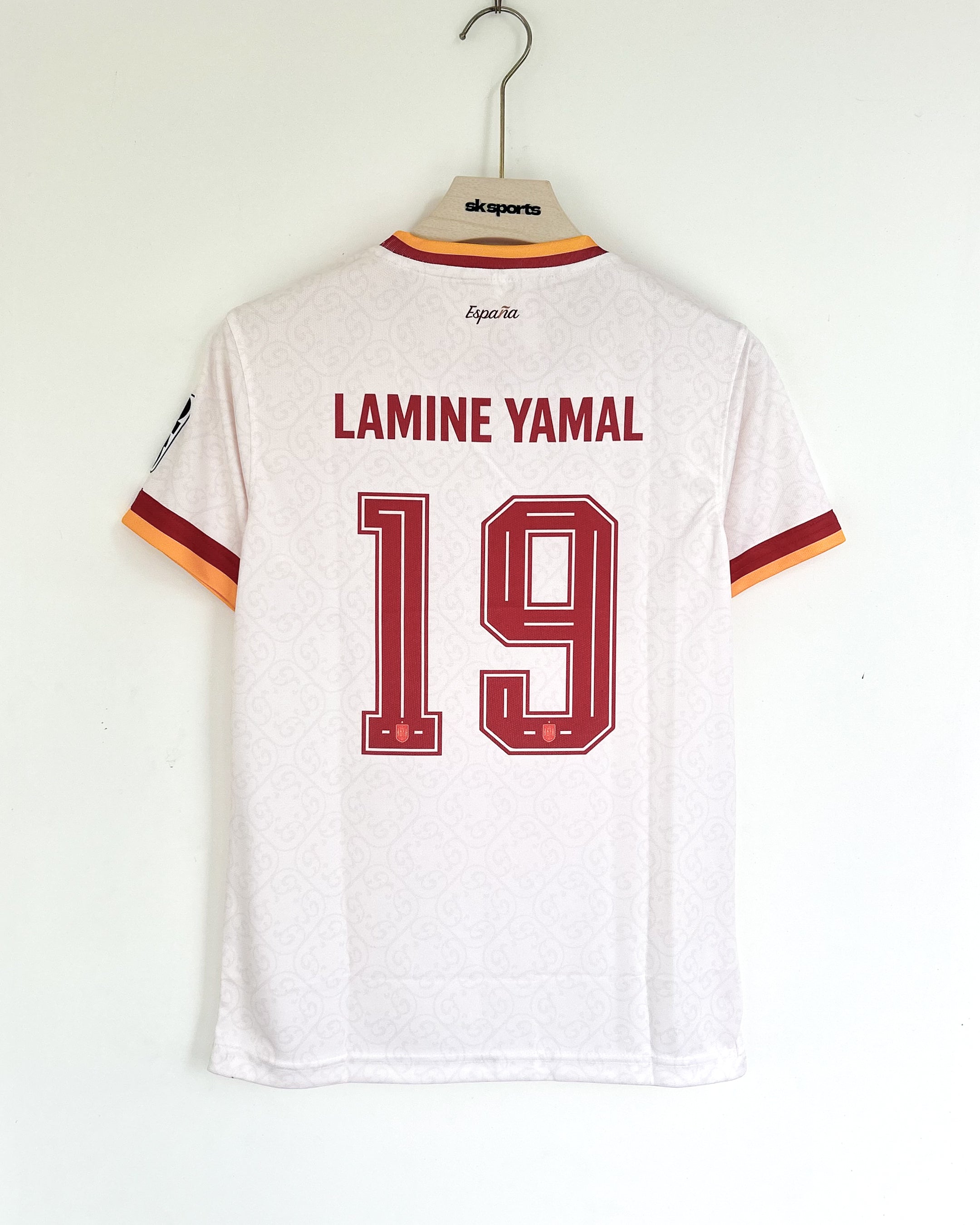 AMINE YAMAL SPAIN WORLD CUP AWAY KIT