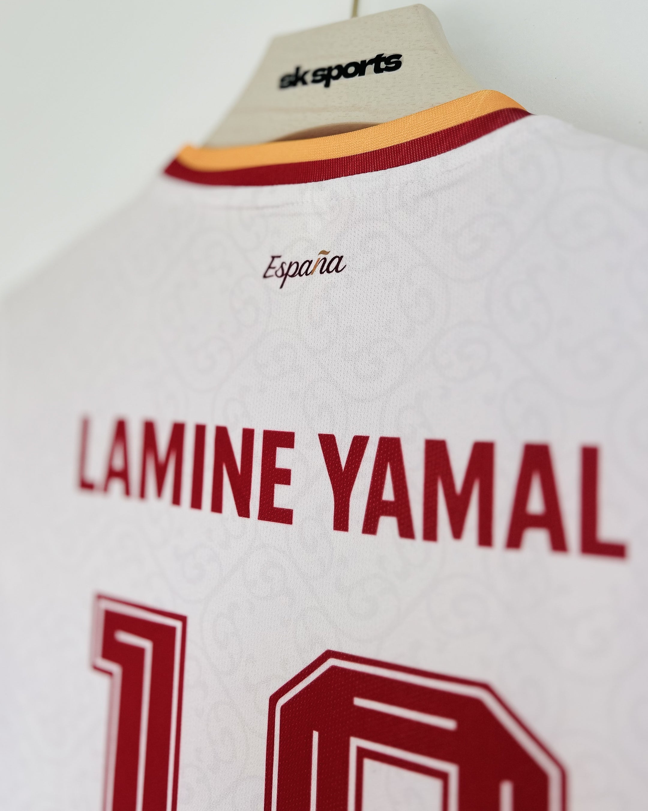 AMINE YAMAL SPAIN WORLD CUP AWAY KIT