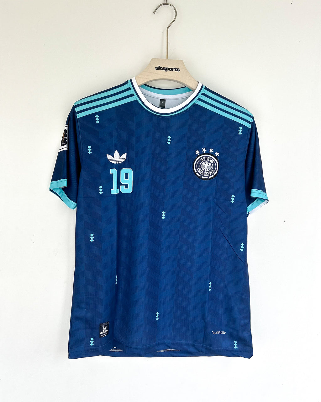 SANE GERMANY WORLD CUP AWAY KIT EMBROIDERY