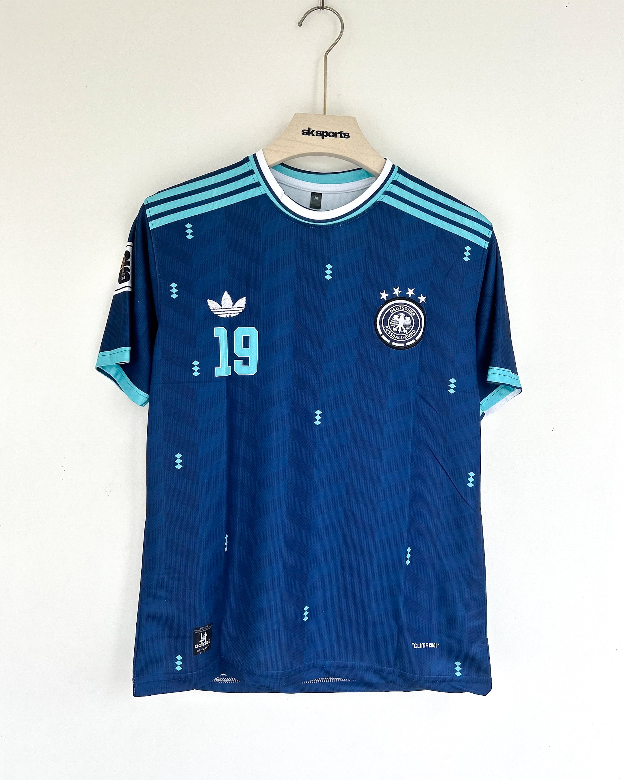 SANE GERMANY WORLD CUP AWAY KIT EMBROIDERY