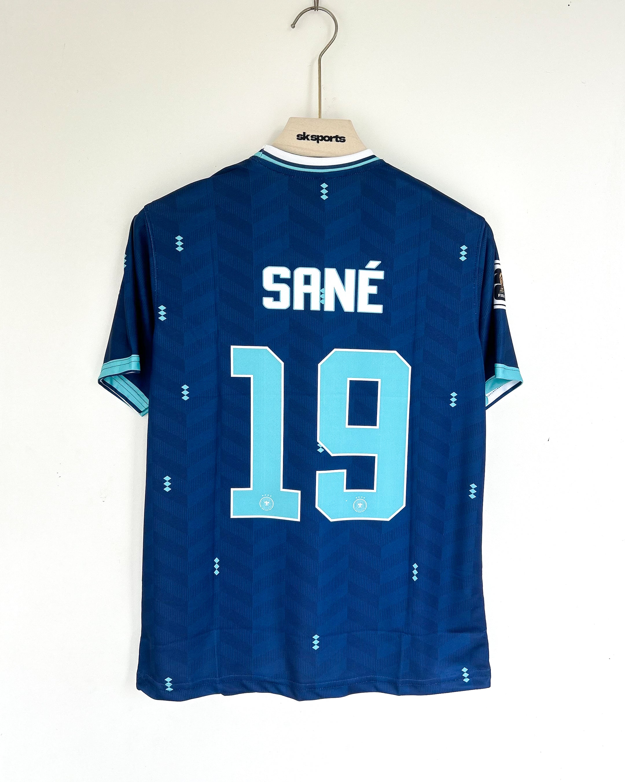 SANE GERMANY WORLD CUP AWAY KIT EMBROIDERY