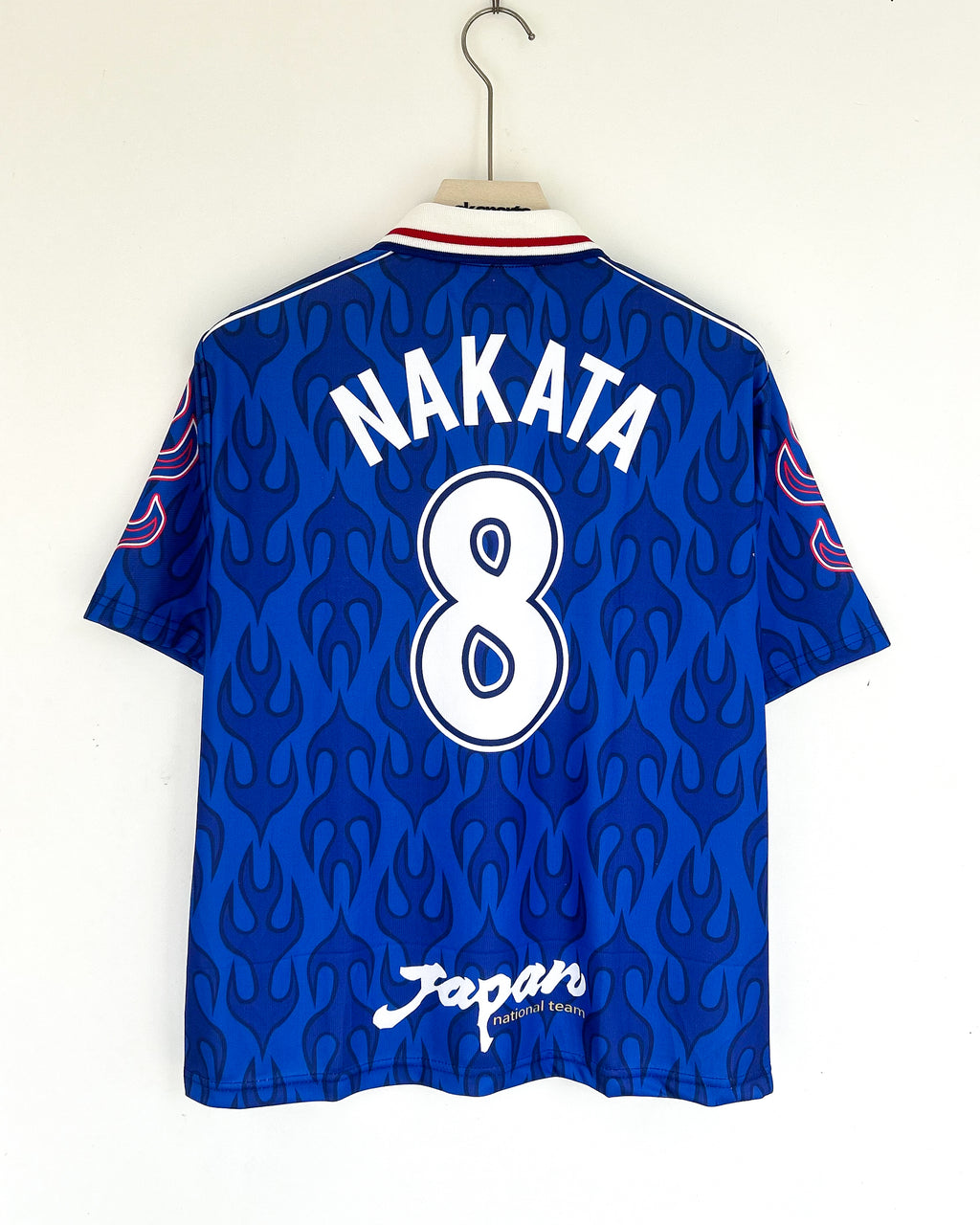 JAPAN NAKATA 1998 WORLDCUP FIVESLEEVES POLO EMBRODERY