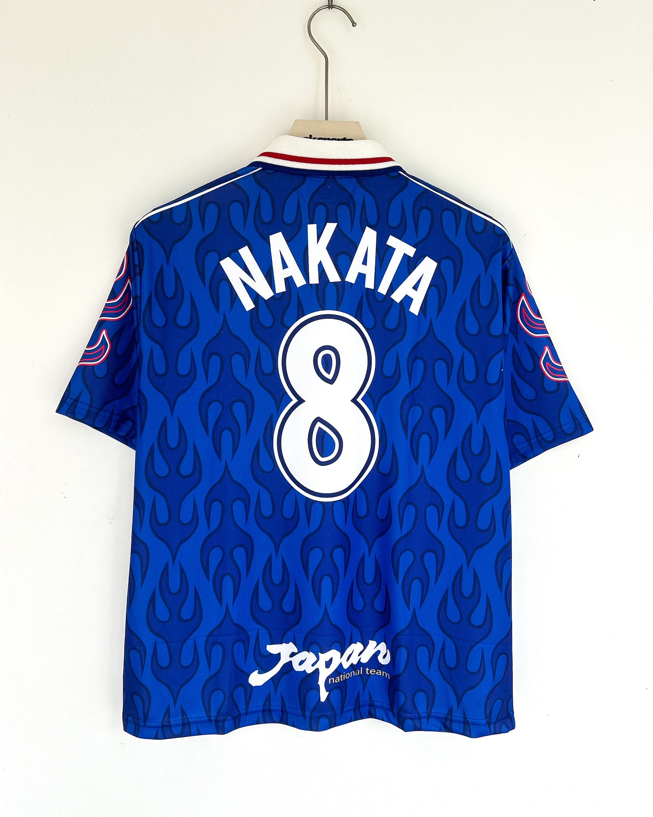 JAPAN NAKATA 1998 WORLDCUP FIVESLEEVES POLO EMBRODERY