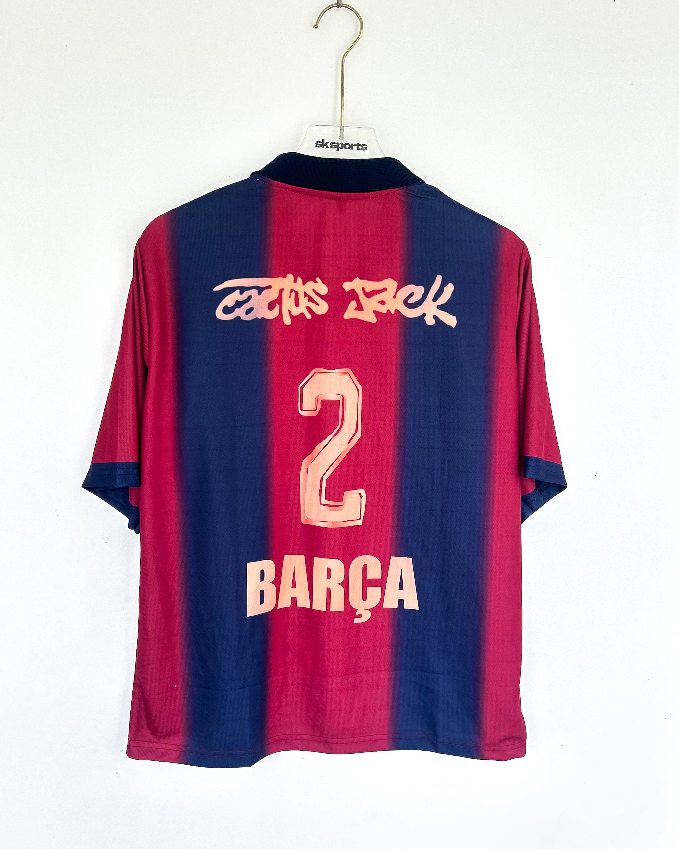 BARCELONA X TRAVIS SCOTT SPECIAL EDITION FIVESLEEVE POLO EMBROIDERY