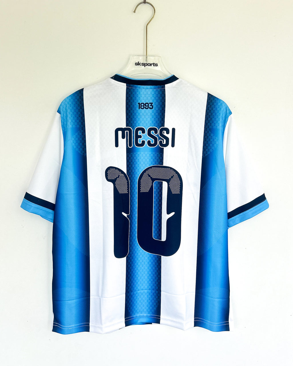 MESSI ARGENTINA WC 26 HOME KIT FIVESLEEVES EMBRODERY