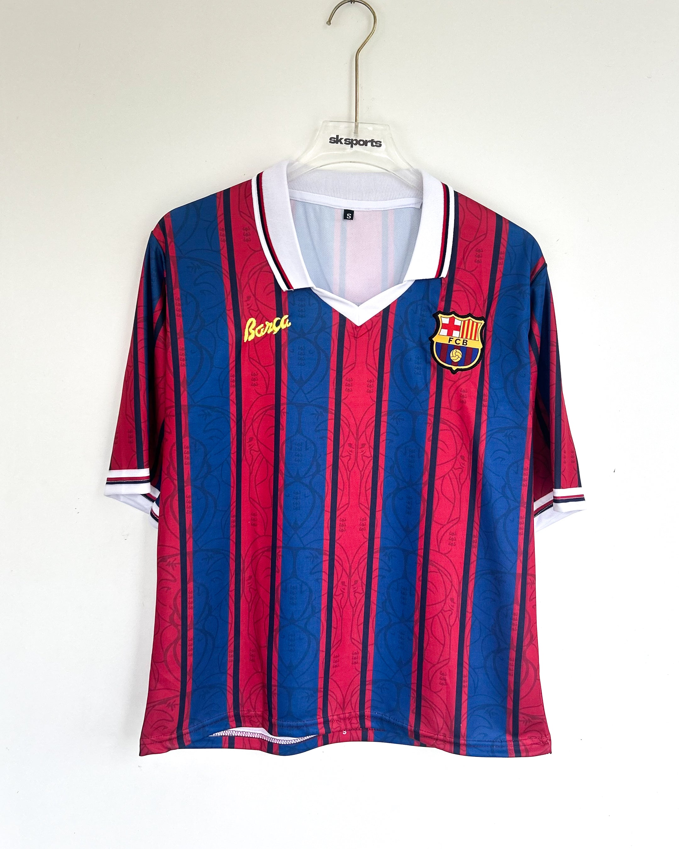 CRUYFF BARCELONA 125TH ANNIVERSARY KIT FIVESLEEVE POLO EMBROIDERY